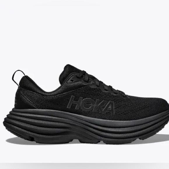 Hoka Shoes - Black Hoka Bondi 8 Women’s size 8